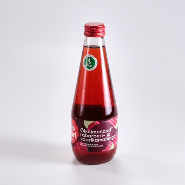 Rabarberi-vaarikalimonaad 330ml BioMari